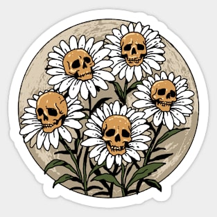 Deadly Daisies Sticker